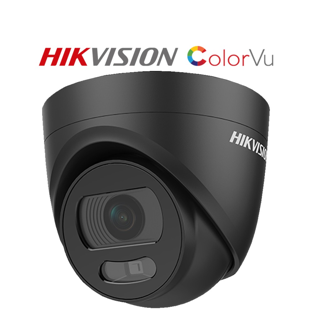 DS-2CE72HFT-E Hikvision 5MP ColorVu PoC Fixed Turret Camera 2.8mm Lens ...